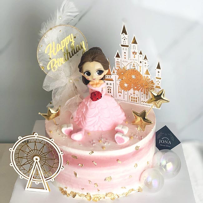 45+ bánh sinh nhật công chúa Elsa, Anna, Sofia, Bạch Tuyết đẹp, dễ thương  nhất