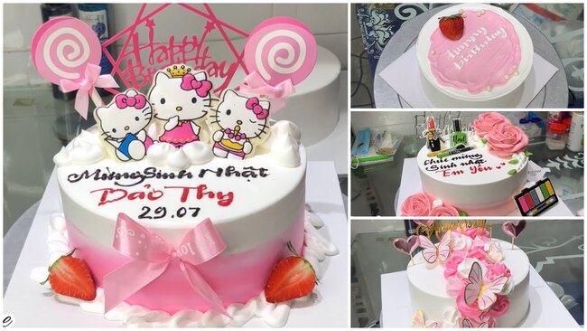 Bánh sinh nhật hình hello kitty